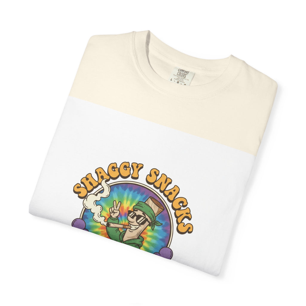 Shaggy Snacks Unisex Garment-Dyed T-Shirt