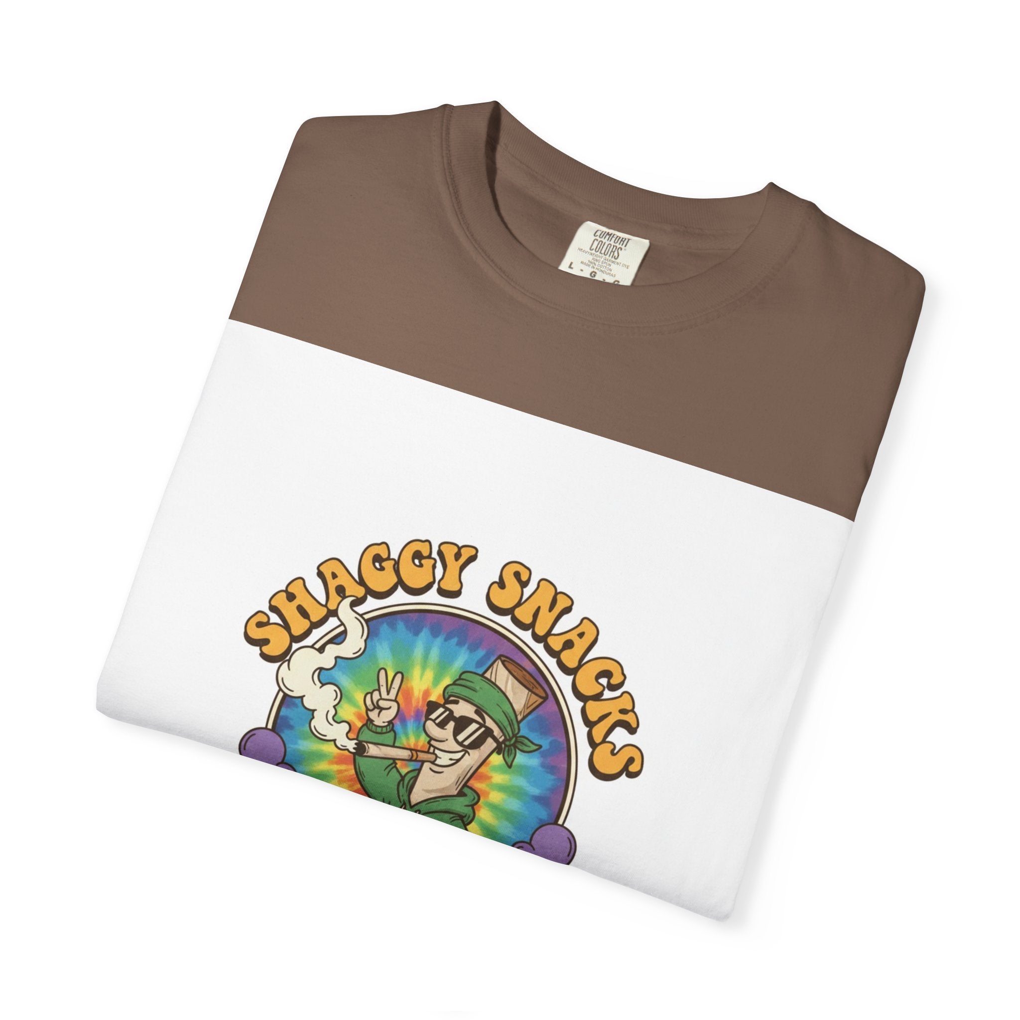 Shaggy Snacks Unisex Garment-Dyed T-Shirt
