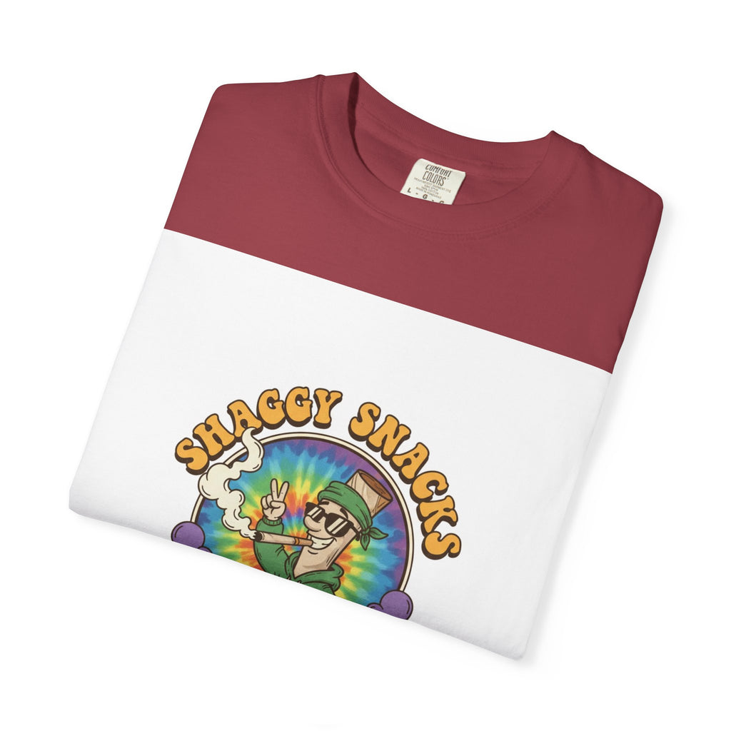 Shaggy Snacks Unisex Garment-Dyed T-Shirt