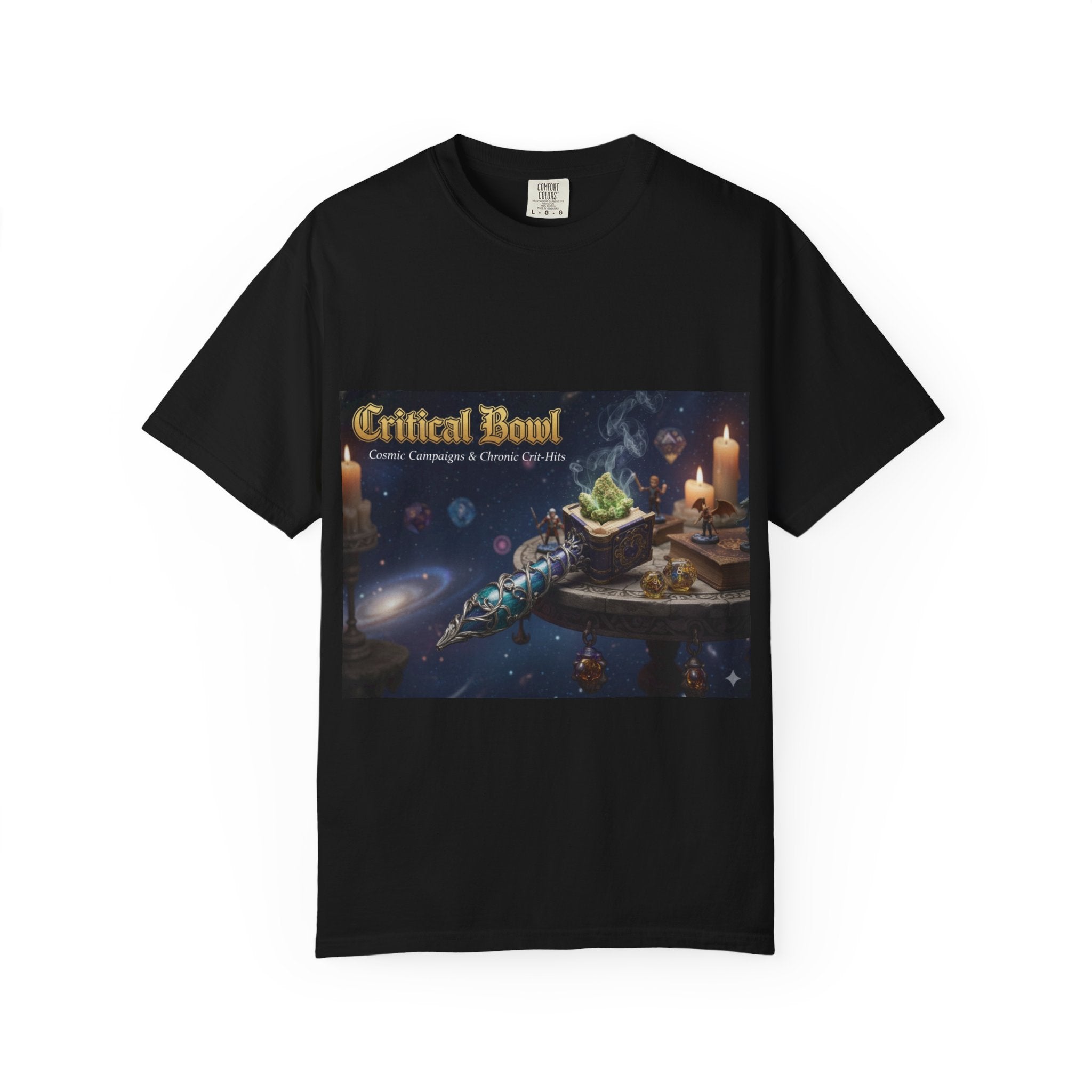 Critical Bowl RPG T-Shirt — Fantasy Tabletop Gaming Tee