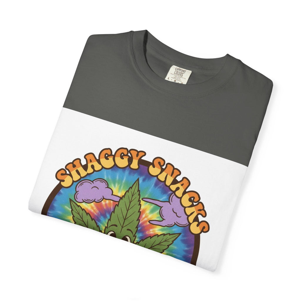Shaggy Snacks Graphic T-Shirt for Cannabis Enthusiasts