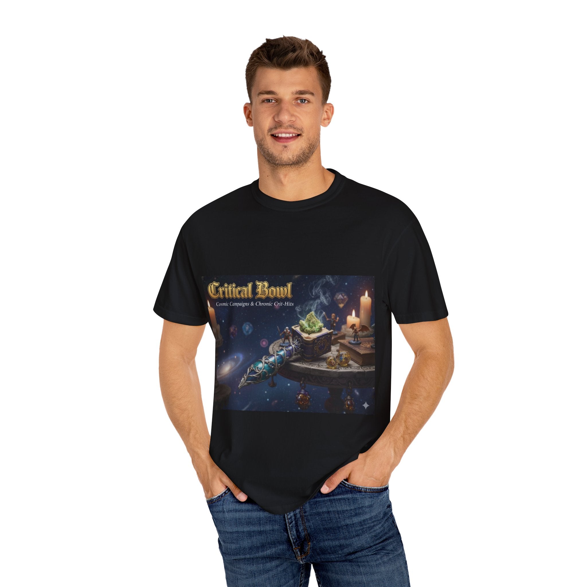 Critical Bowl RPG T-Shirt — Fantasy Tabletop Gaming Tee