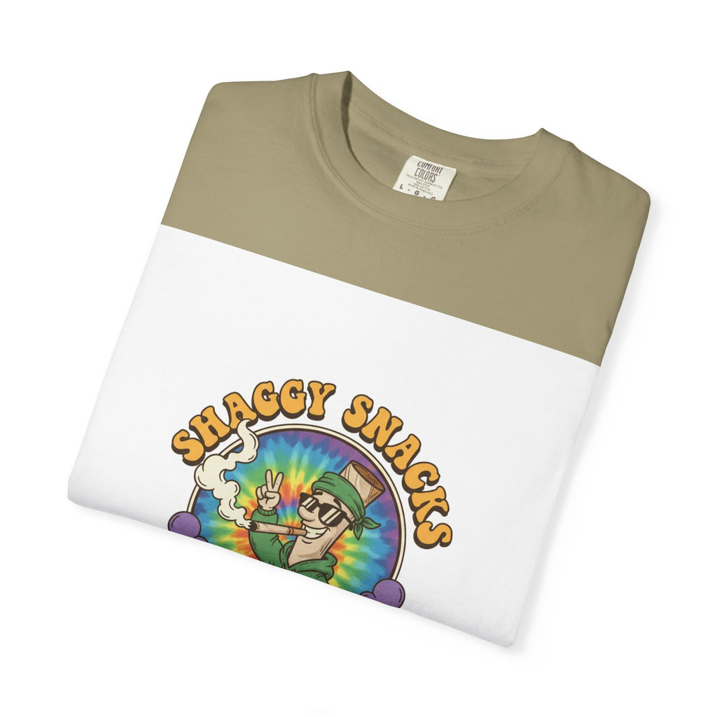 Shaggy Snacks Unisex Garment-Dyed T-Shirt