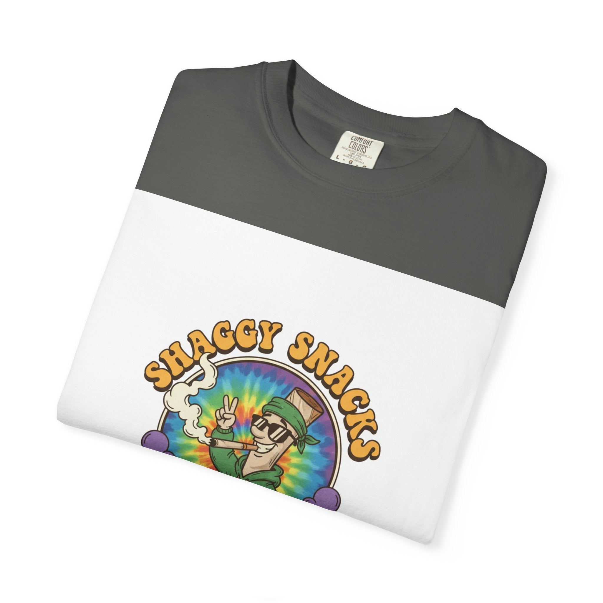 Shaggy Snacks Unisex Garment-Dyed T-Shirt