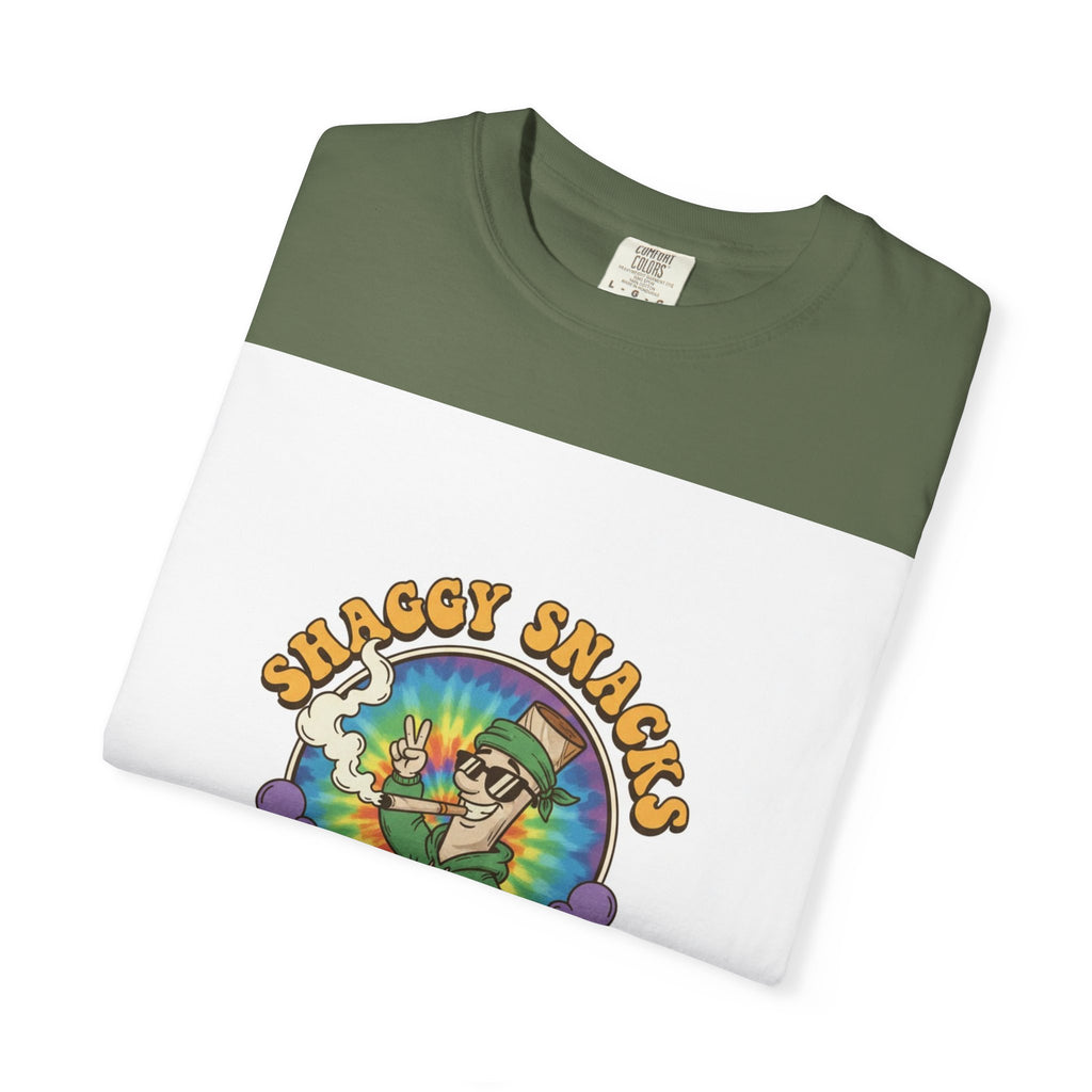 Shaggy Snacks Unisex Garment-Dyed T-Shirt