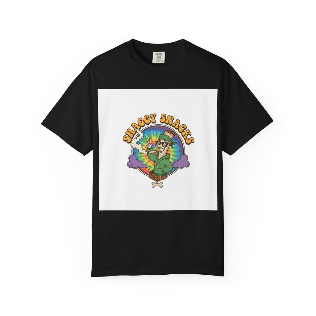 Shaggy Snacks Unisex Garment-Dyed T-Shirt