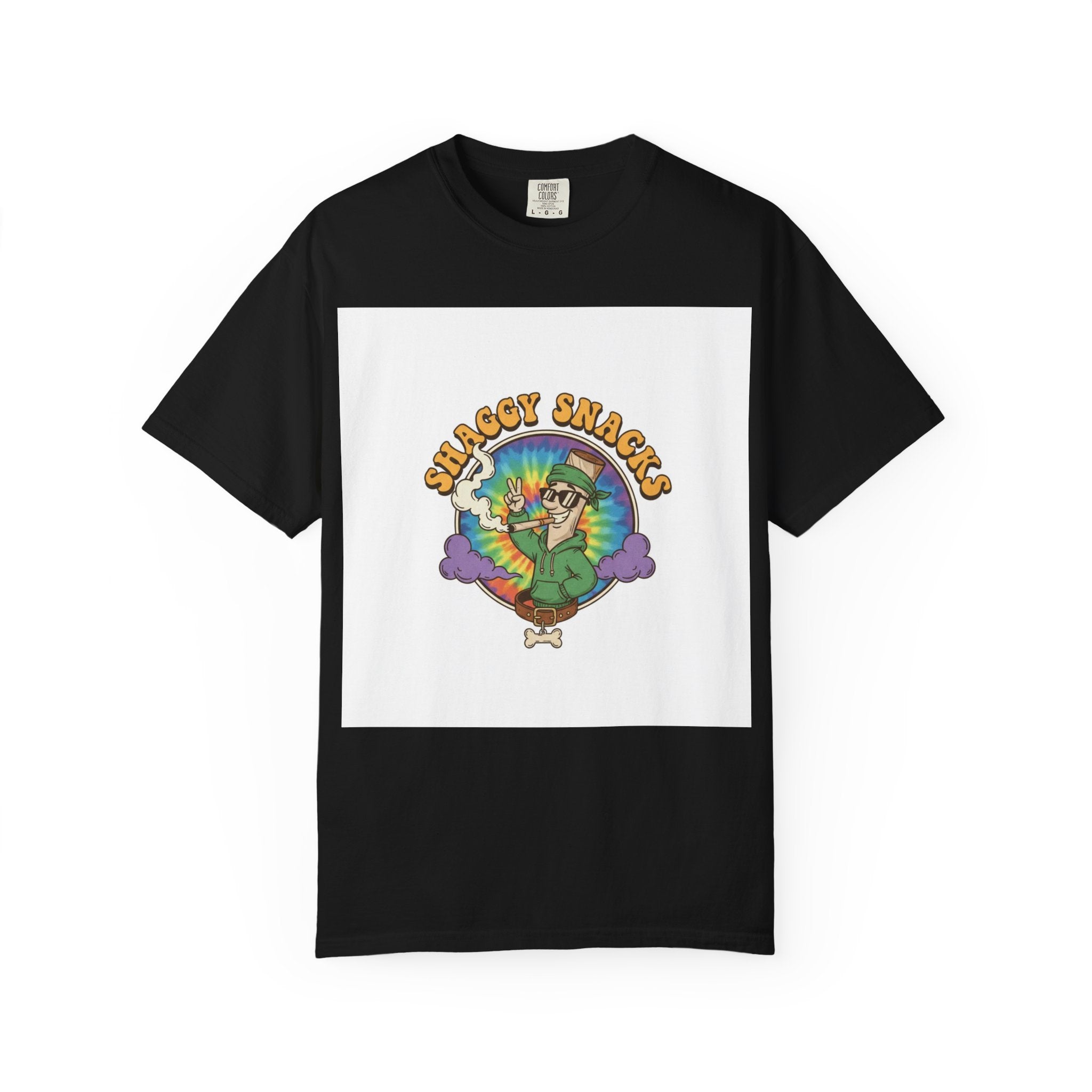 Shaggy Snacks Unisex Garment-Dyed T-Shirt