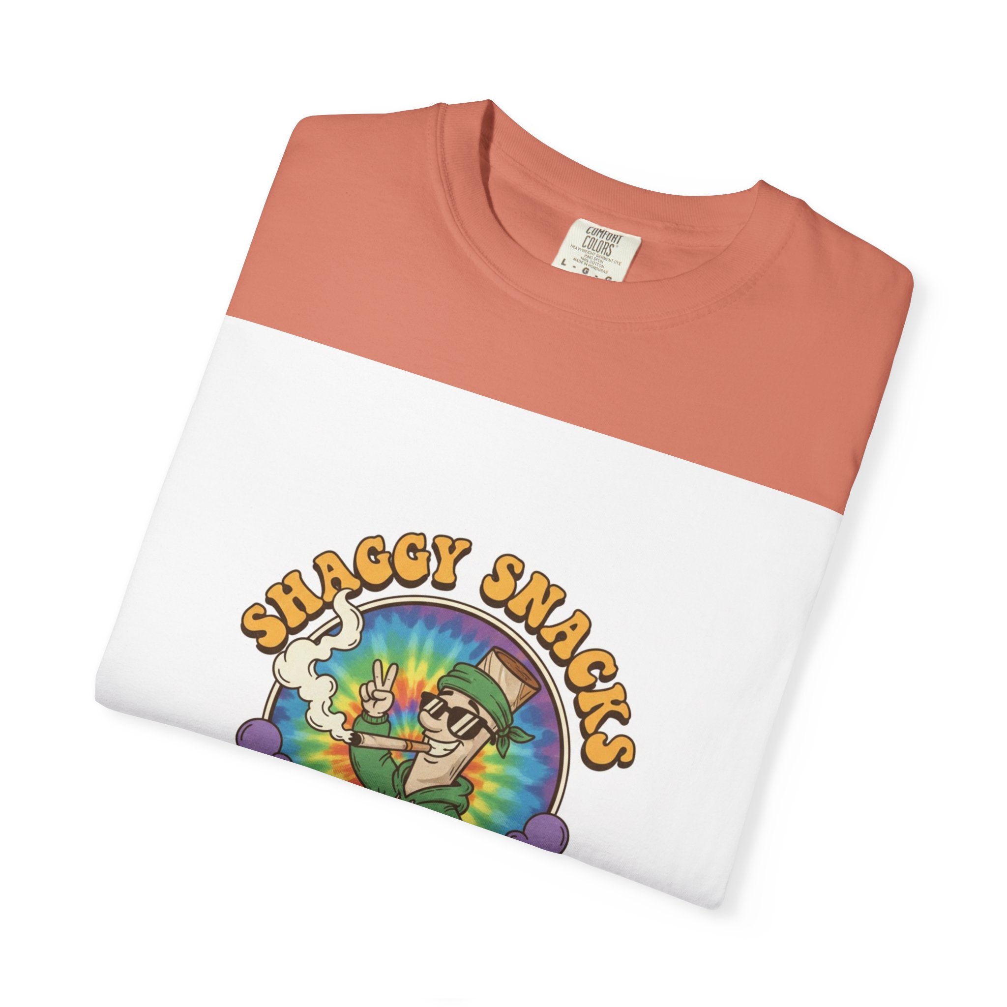 Shaggy Snacks Unisex Garment-Dyed T-Shirt