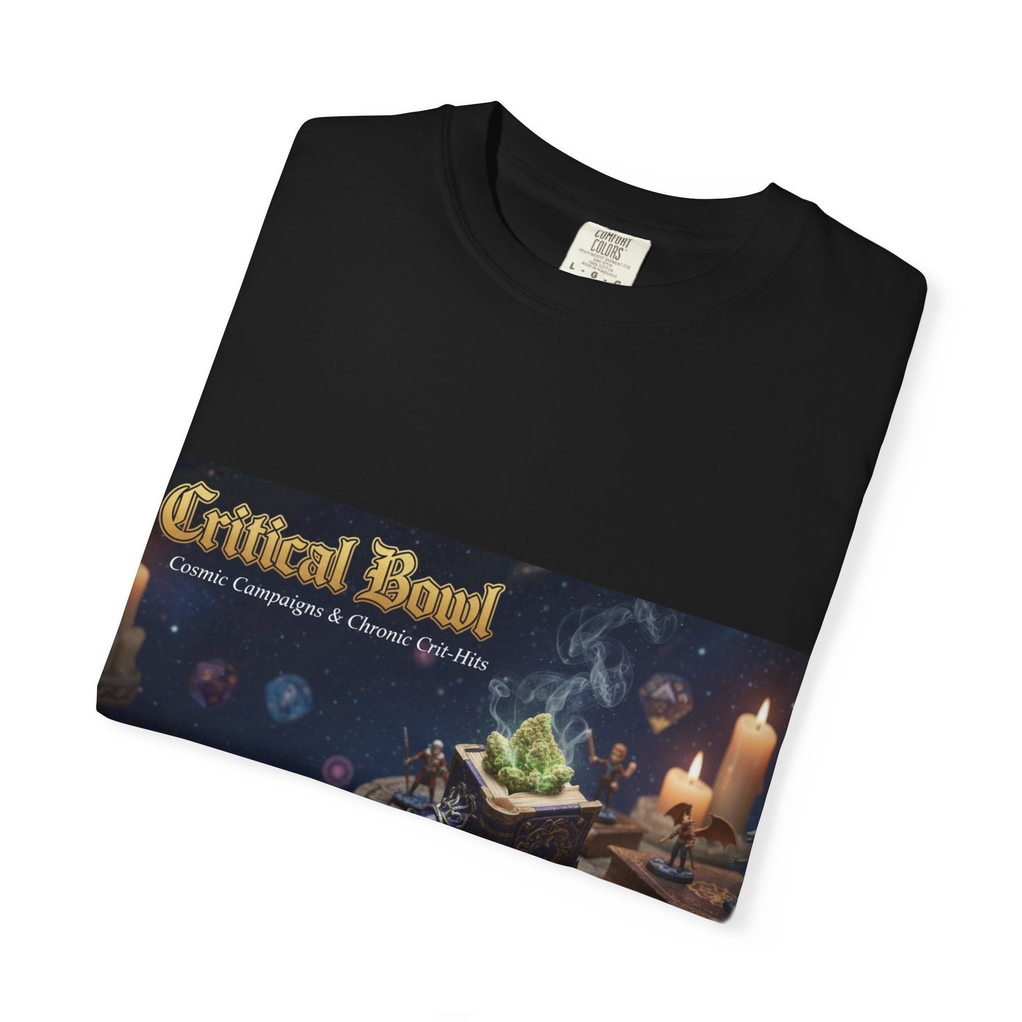 Critical Bowl RPG T-Shirt — Fantasy Tabletop Gaming Tee