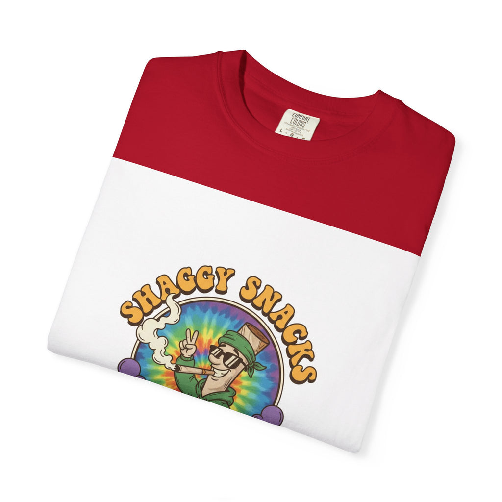Shaggy Snacks Unisex Garment-Dyed T-Shirt