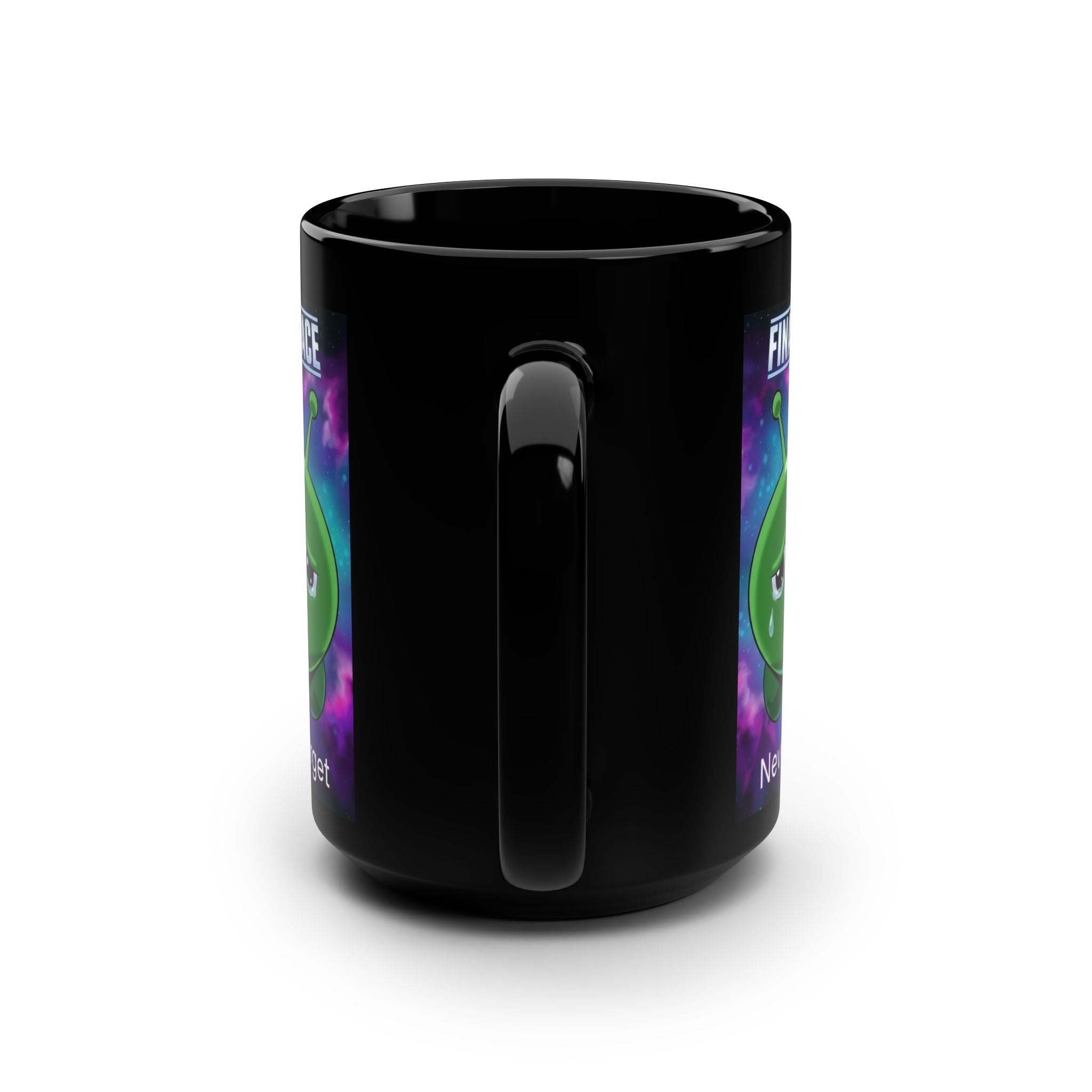 Final Space 'Never Forget' Alien 15oz Black Mug