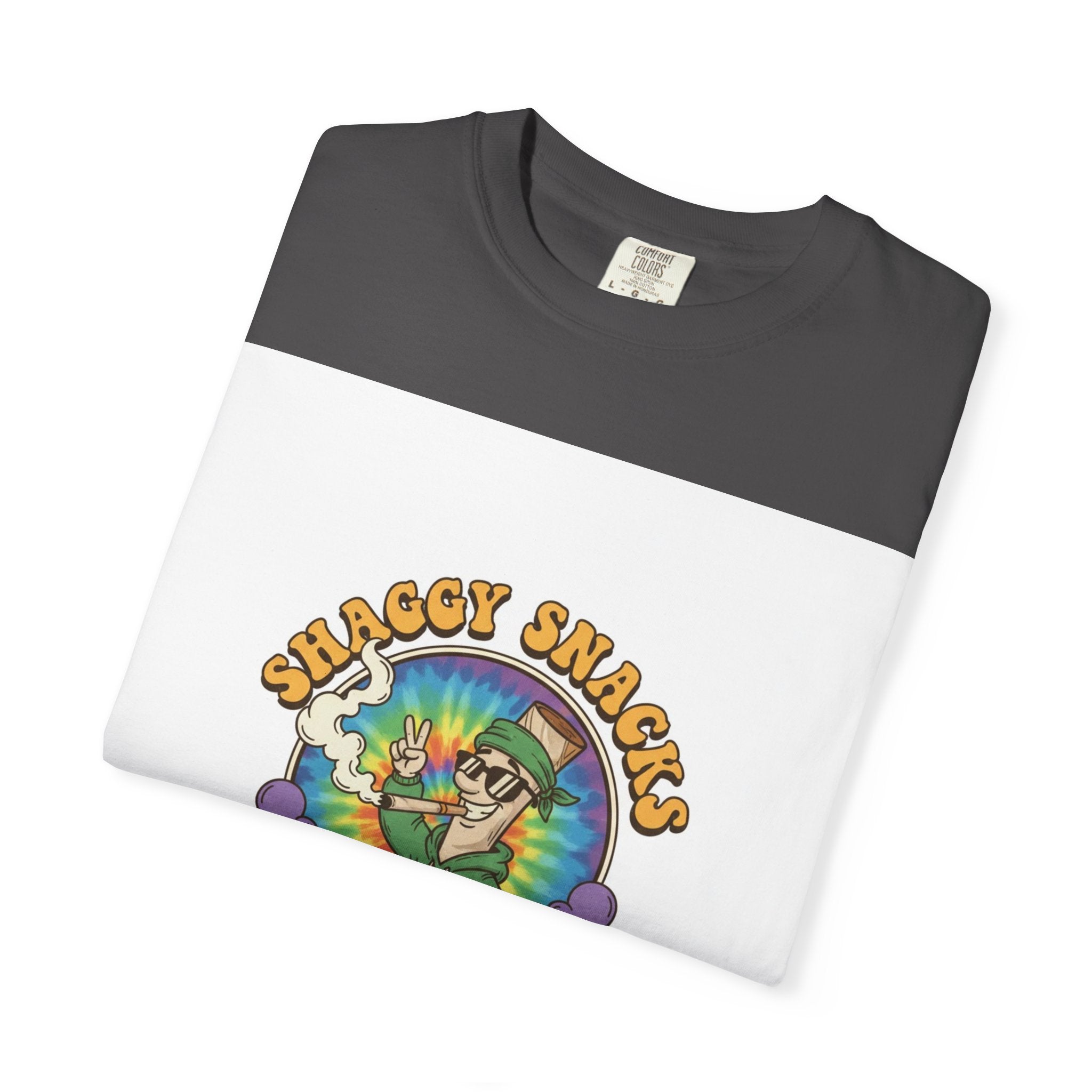 Shaggy Snacks Unisex Garment-Dyed T-Shirt