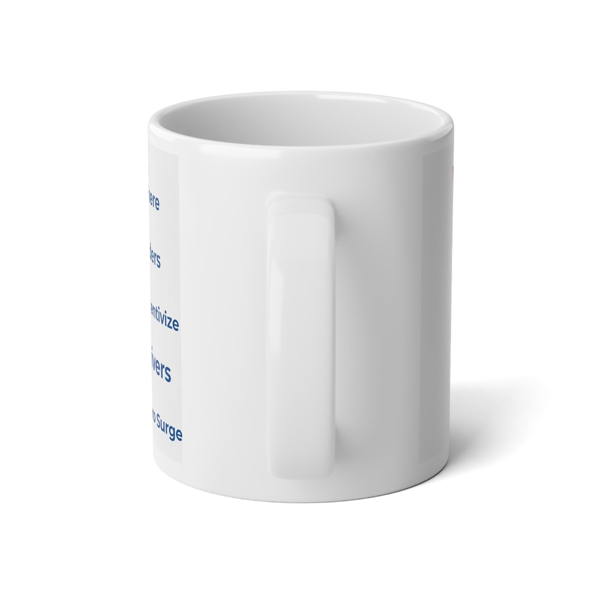 20oz Jumbo Mug — QR Code & WRIDZ Acronym Coffee Cup