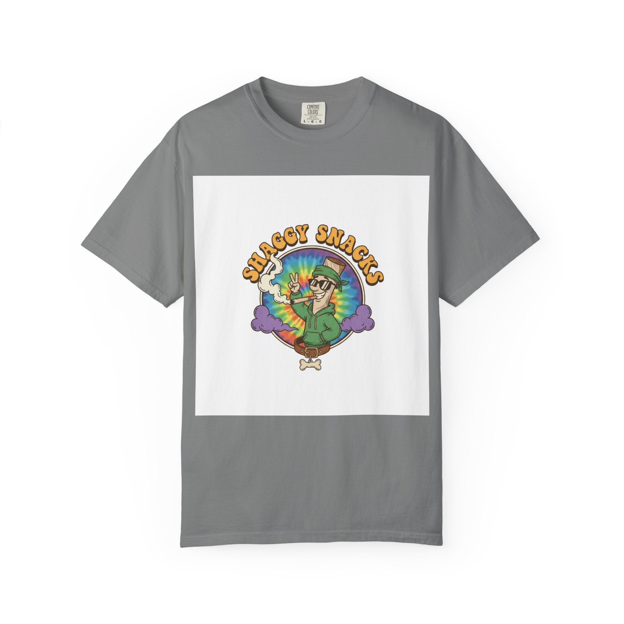 Shaggy Snacks Unisex Garment-Dyed T-Shirt